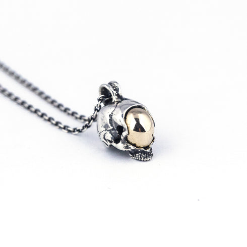 Space Skull Necklace (small)
